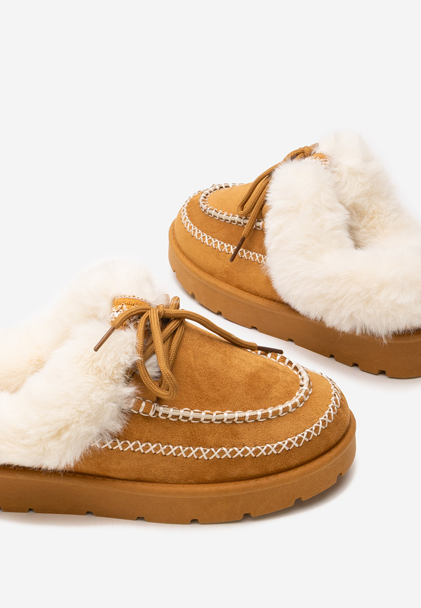 Zoccoli donna Leainia camel