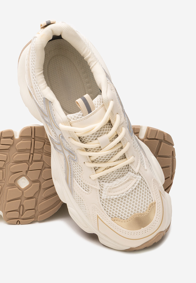 Sneakers con zeppa Kaliora beige