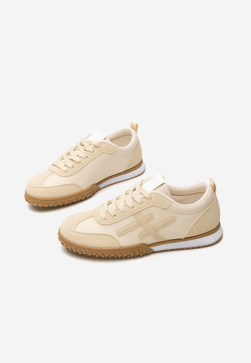 Sneakers donna Loriva beige
