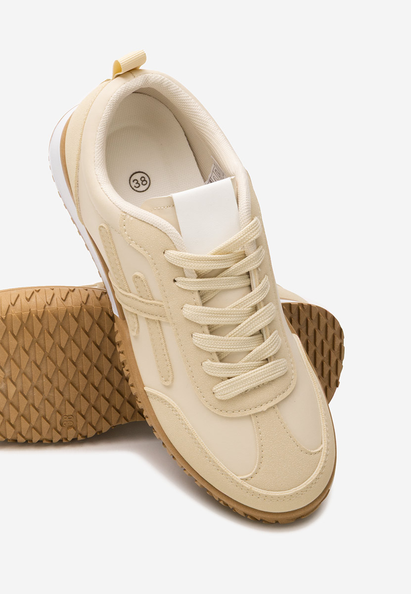 Sneakers donna Loriva beige