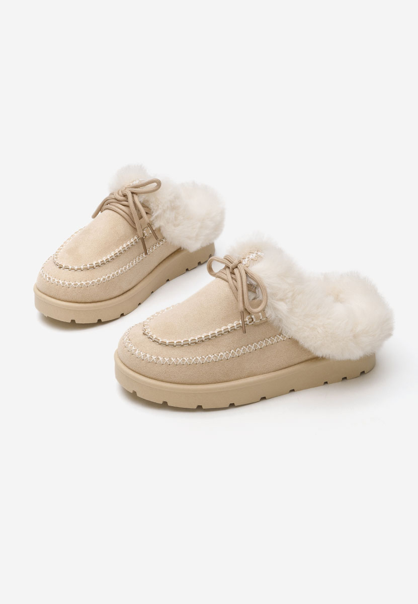 Zoccoli donna Leainia beige