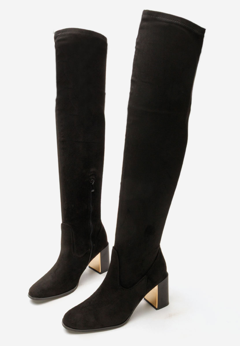 Stivali sopra il ginocchio Jeanne V2 nero