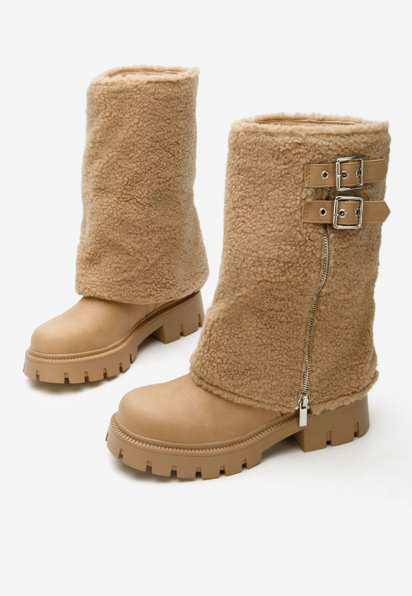 Stivali bassi donna Morina cachi