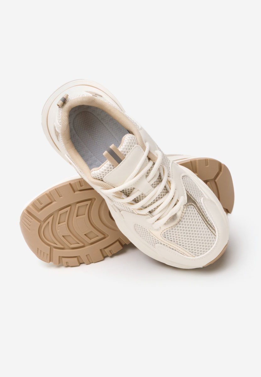 Sneakers con zeppa Ismira beige