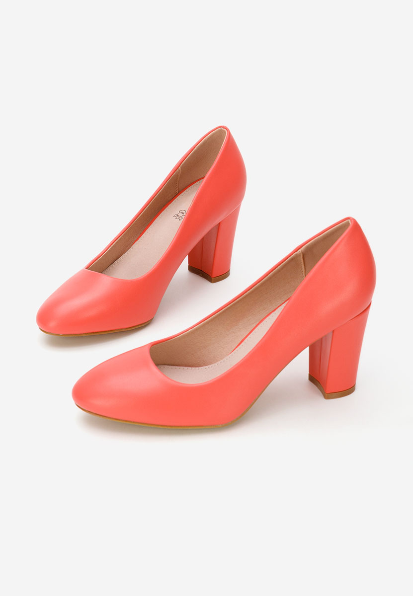 Décolleté tacco largo Bonanza V2 rosa
