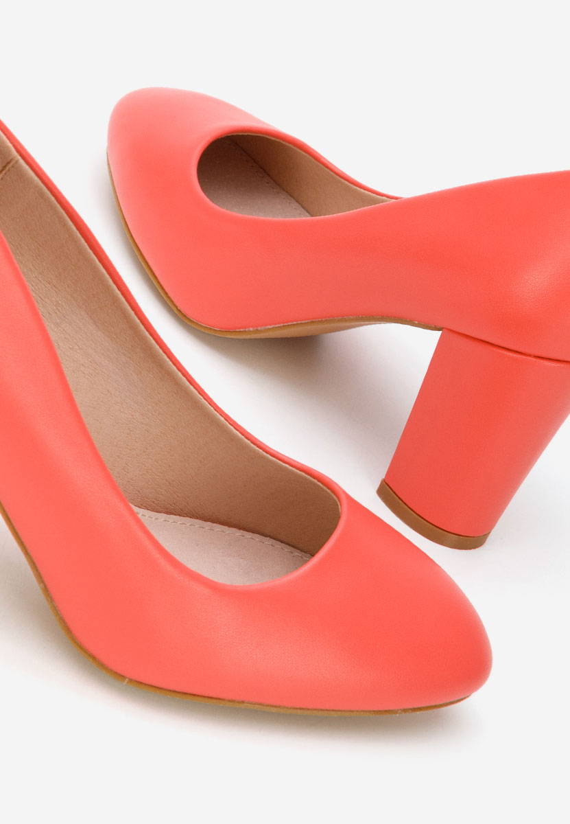 Décolleté tacco largo Bonanza V2 rosa