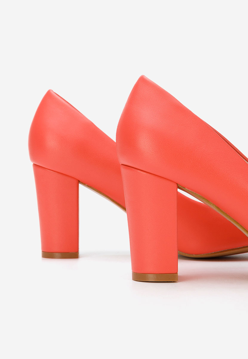 Décolleté tacco largo Bonanza V2 rosa
