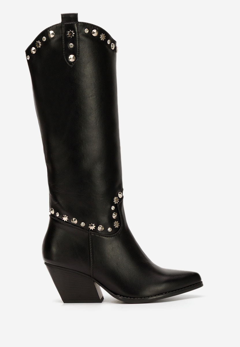 Stivali texani donna Crisela nero