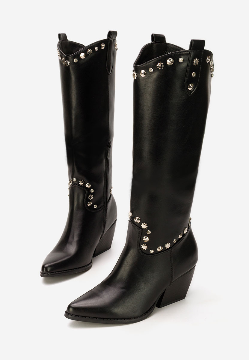 Stivali texani donna Crisela nero