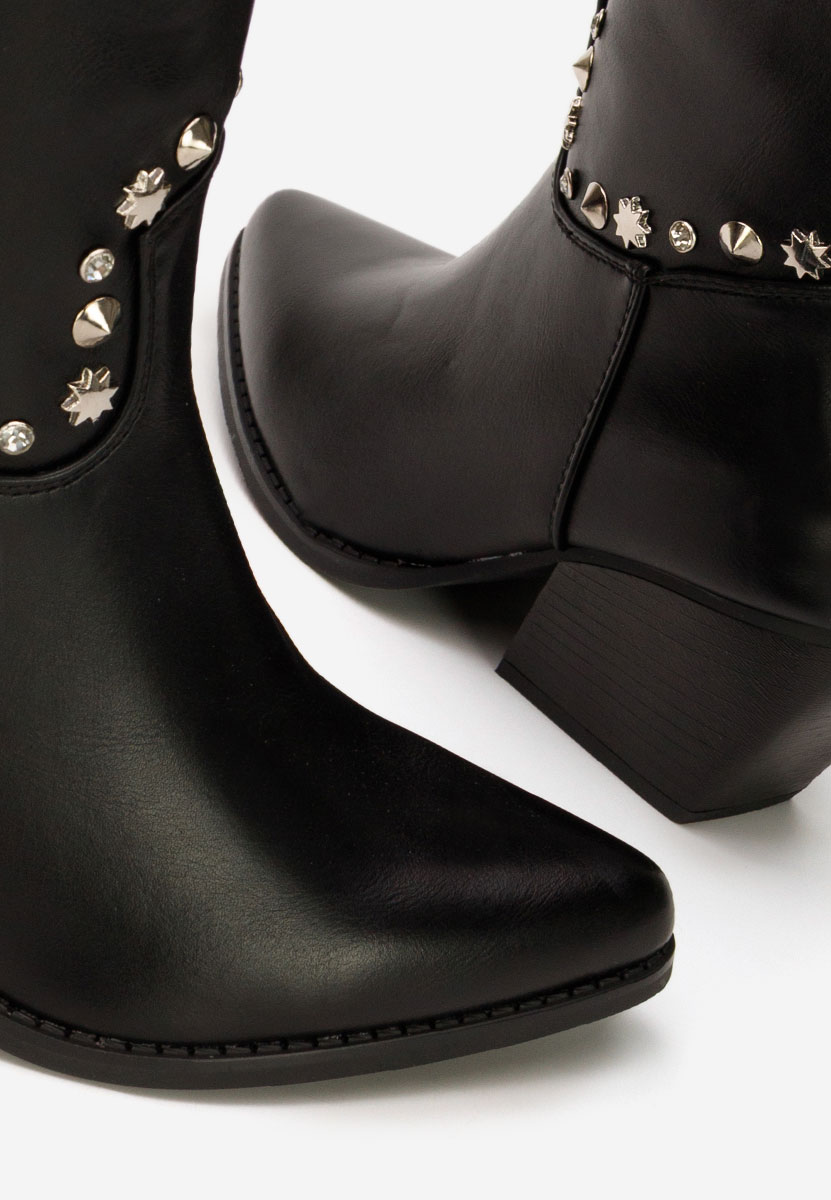 Stivali texani donna Crisela nero