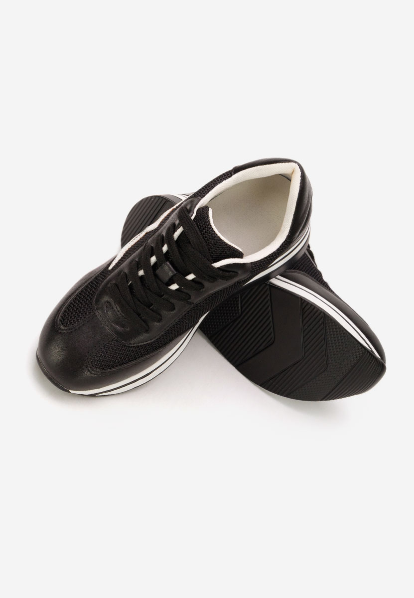 Sneakers con plateau Valorys nero