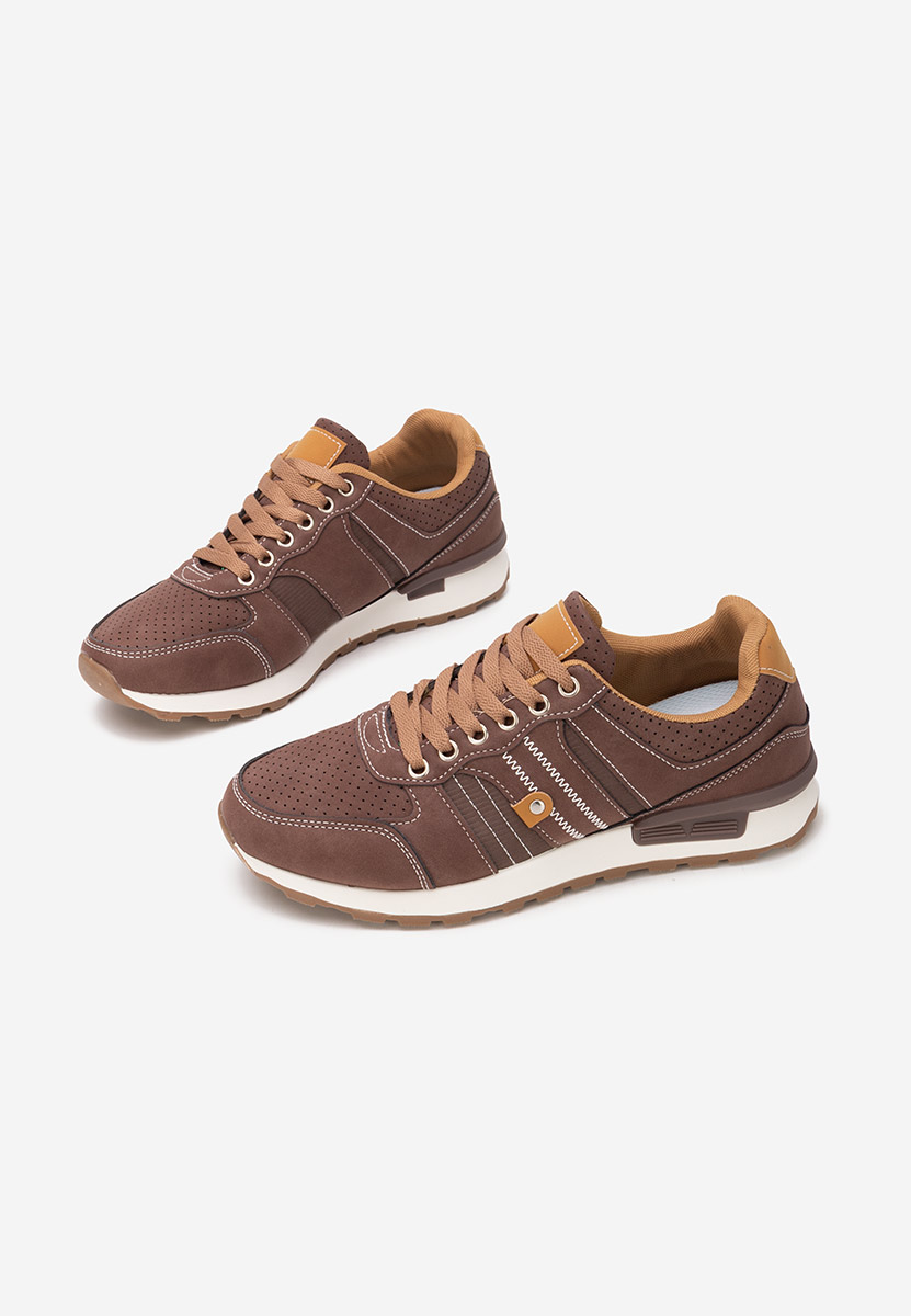 Sneakers da uomo Melcor marrone
