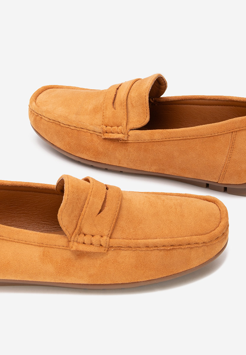 Mocassini da uomo Leroy camel