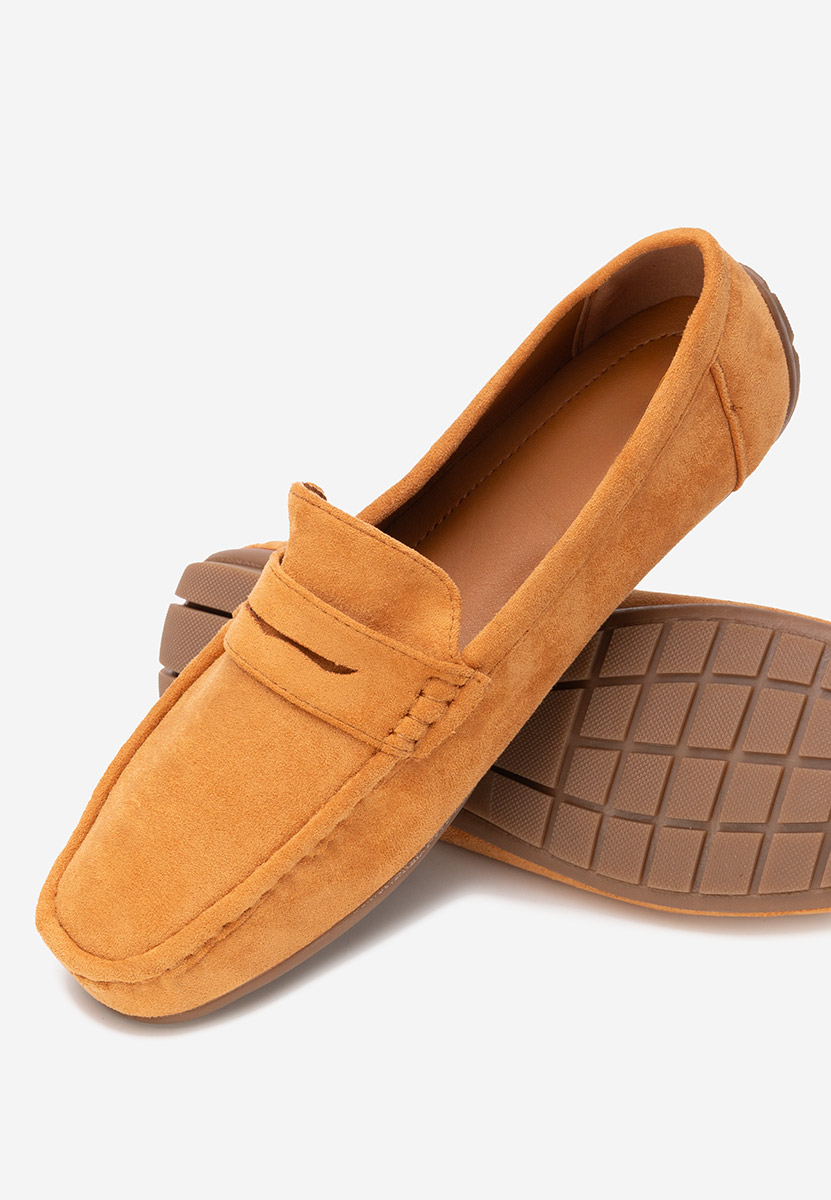 Mocassini da uomo Leroy camel