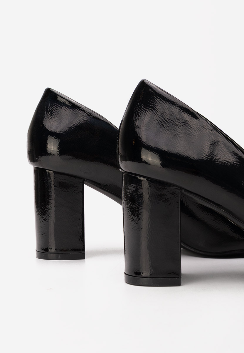 Décolleté tacco largo Civora nero