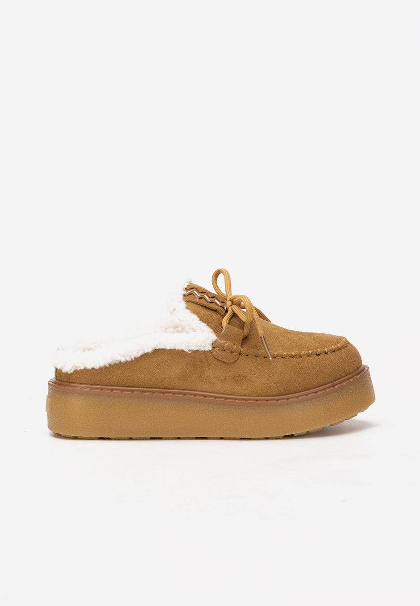 Zoccoli donna Seloria camel