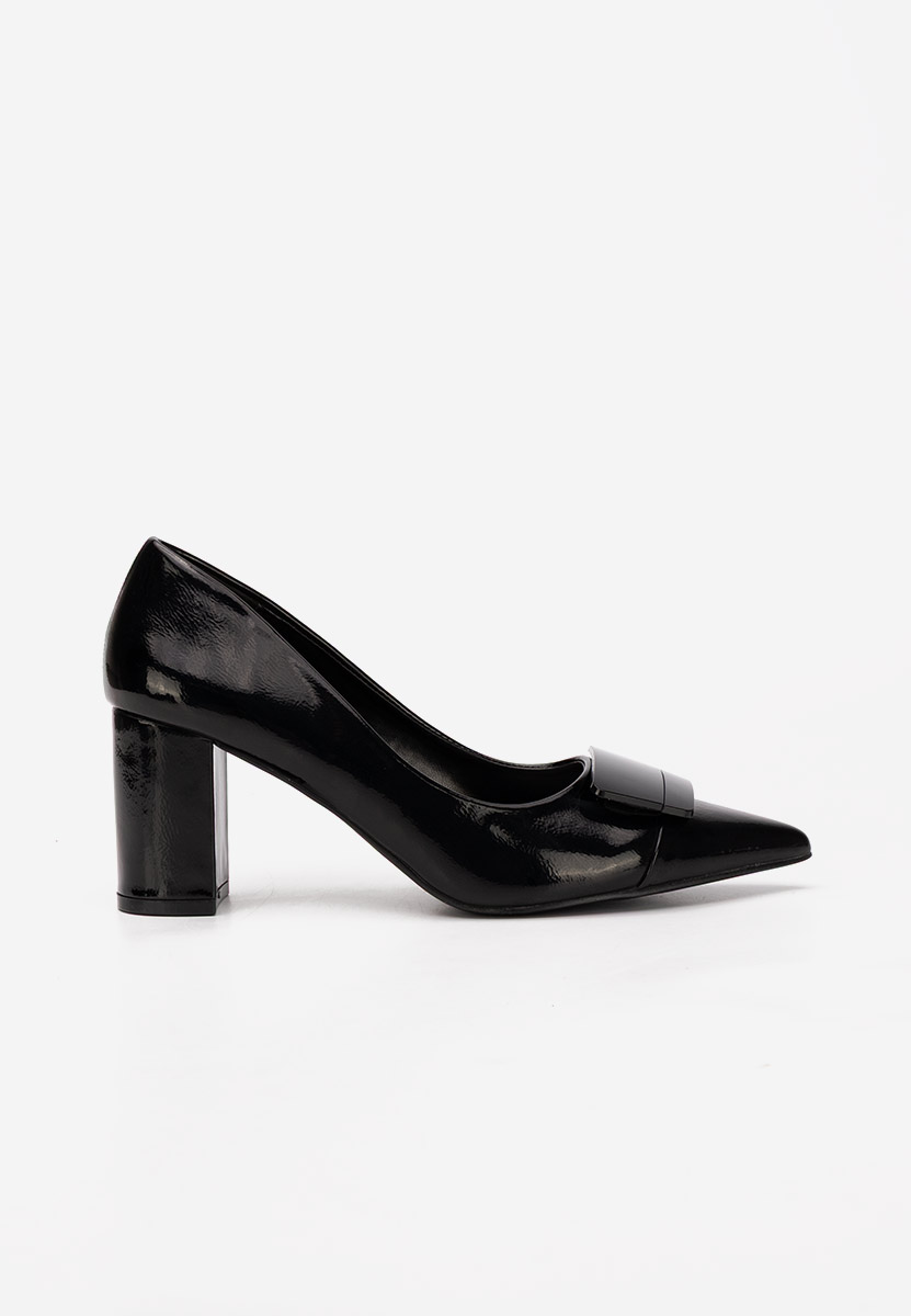 Décolleté tacco largo Civora nero