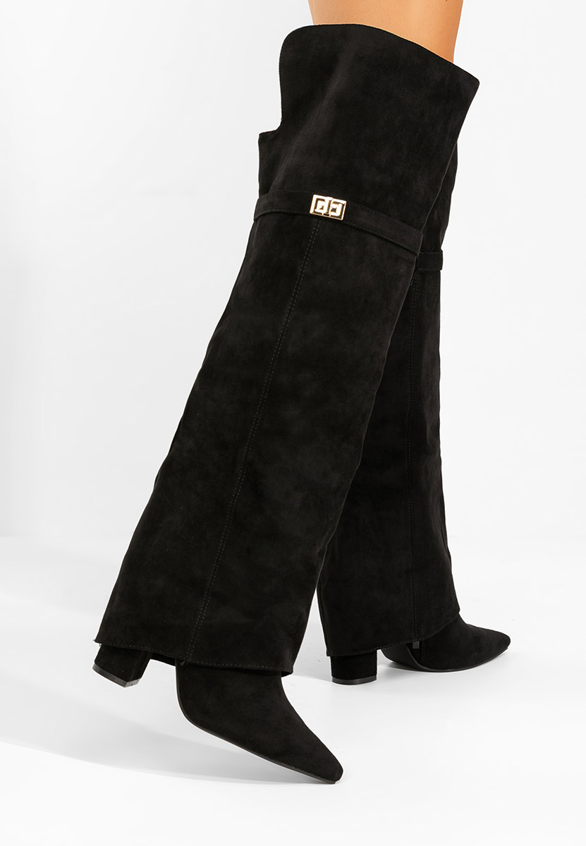 Stivali sopra il ginocchio Crisia V2 nero