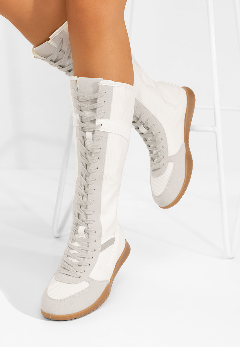 Scarpe da ginnastica High-Top Daine V2 bianchi