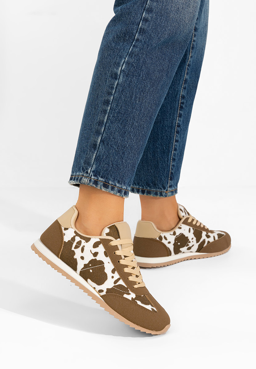 Sneakers donna Crinea animal print