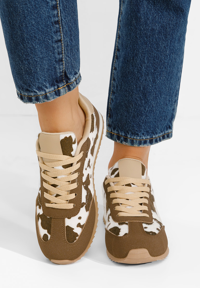 Sneakers donna Crinea animal print