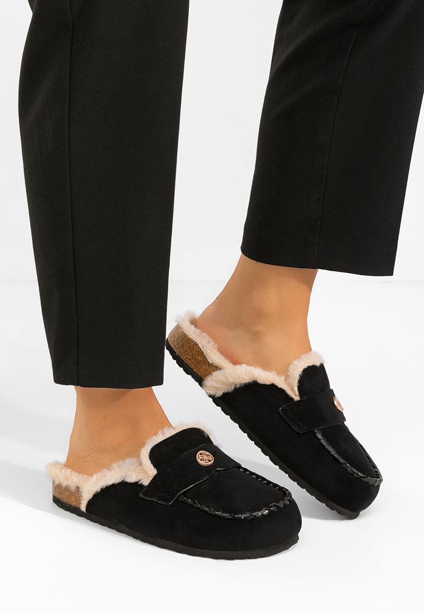 Zoccoli donna Mirania nero