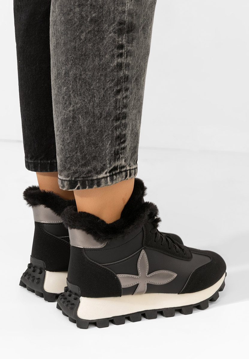 Sneakers donna invernali Ozia nero