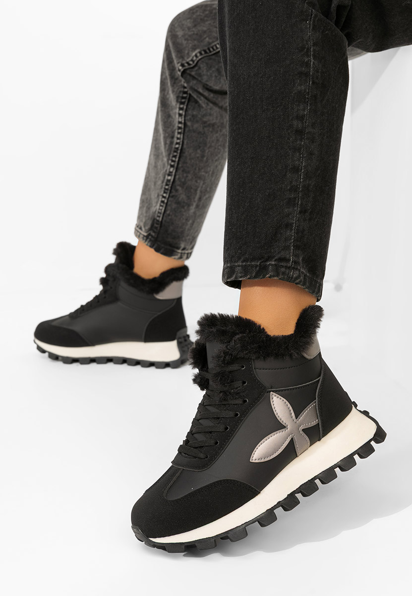 Sneakers donna invernali Ozia nero