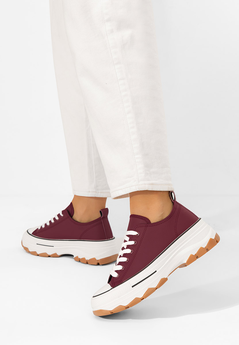 Scarpe da ginnastica con piattaforma Raviana V4 granata Scarpe da ginnastica con piattaforma Raviana V4 granata