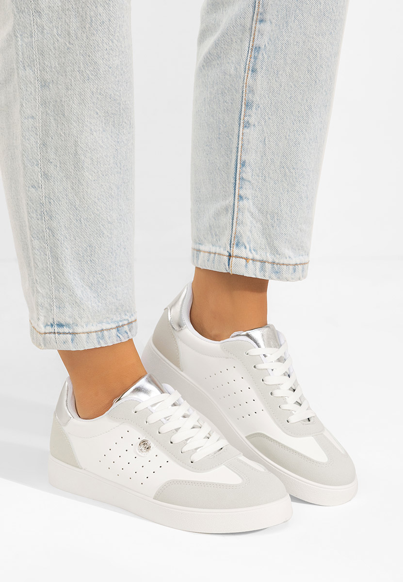 Sneakers donna Zova bianchi