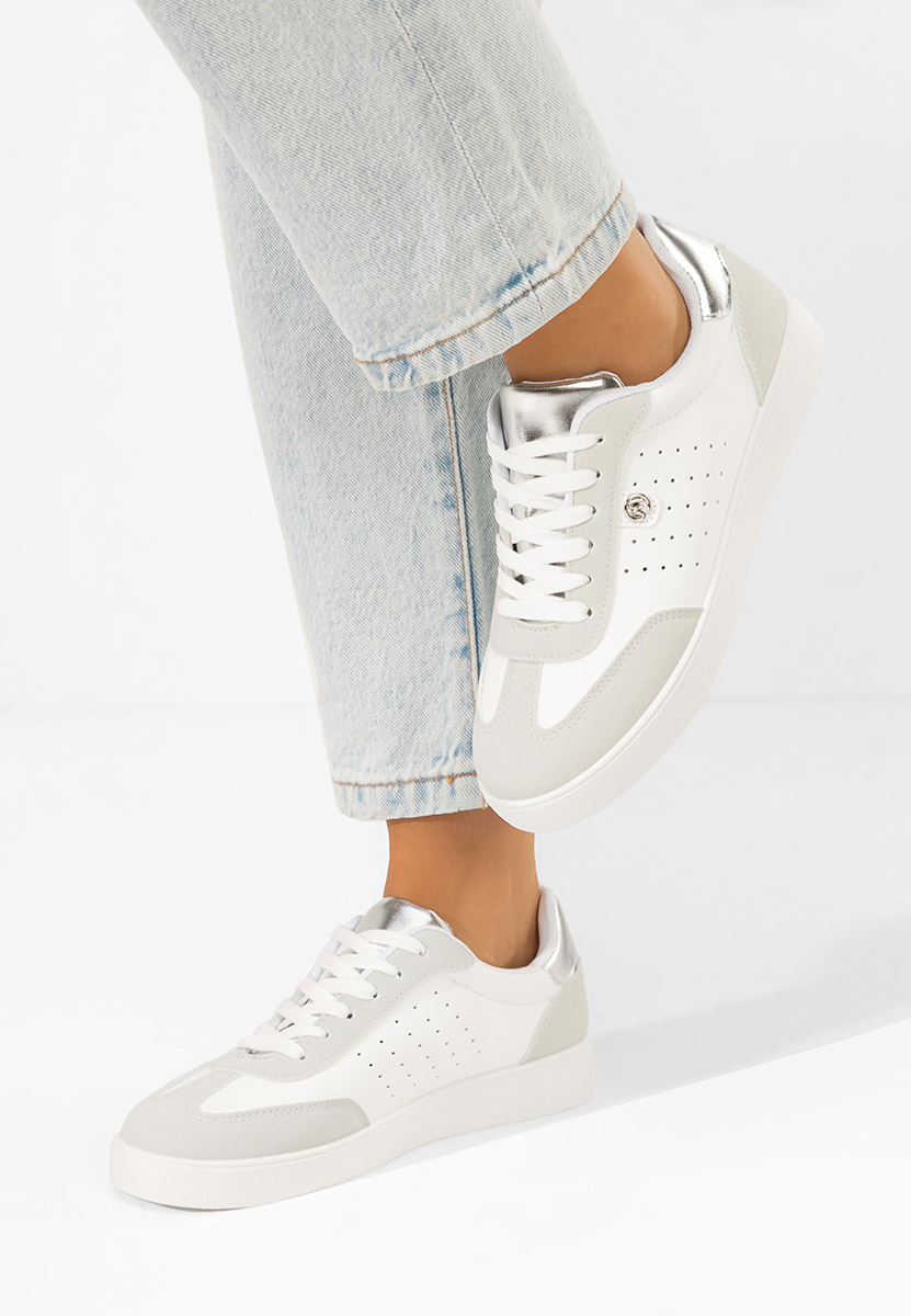 Sneakers donna Zova bianchi