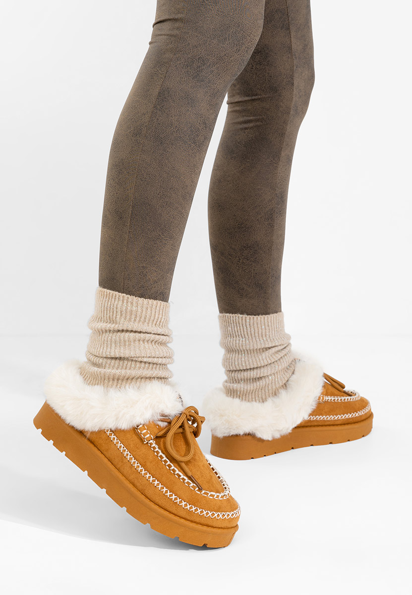 Zoccoli donna Leainia V2 camel