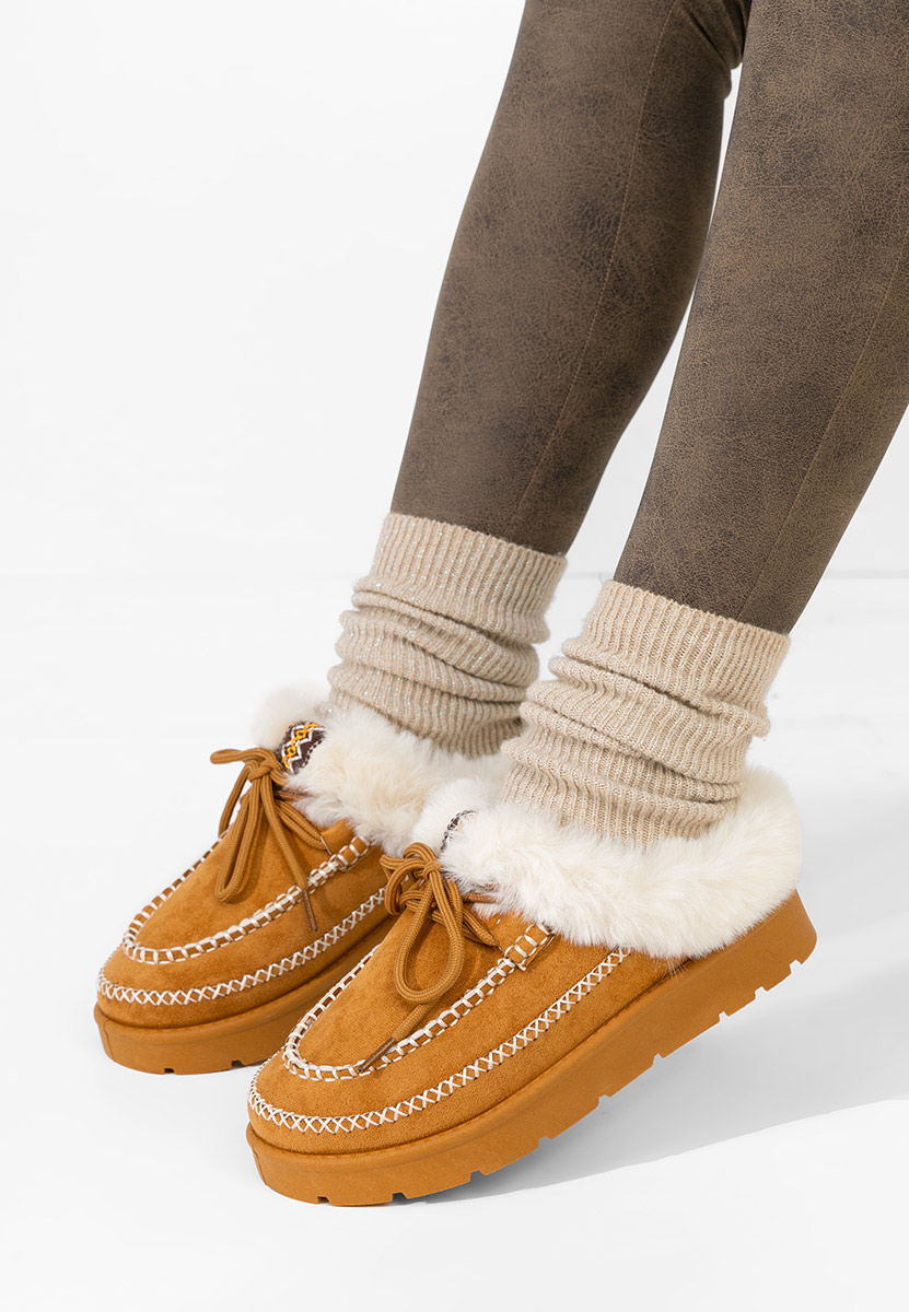 Zoccoli donna Leainia V2 camel