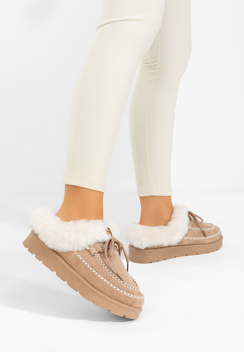 Zoccoli donna Leainia V2 cachi