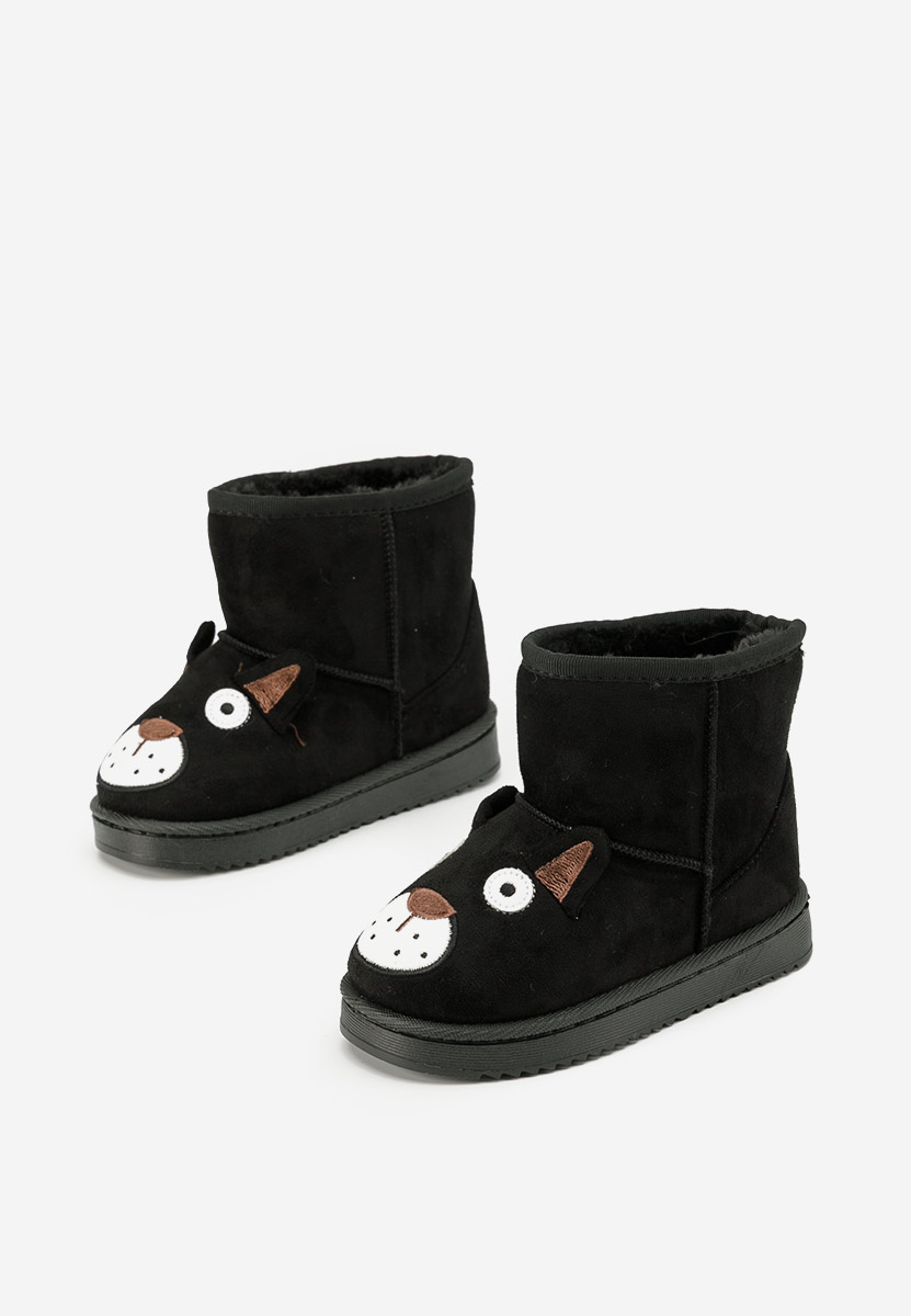 Stivali da bambini Woolf nero