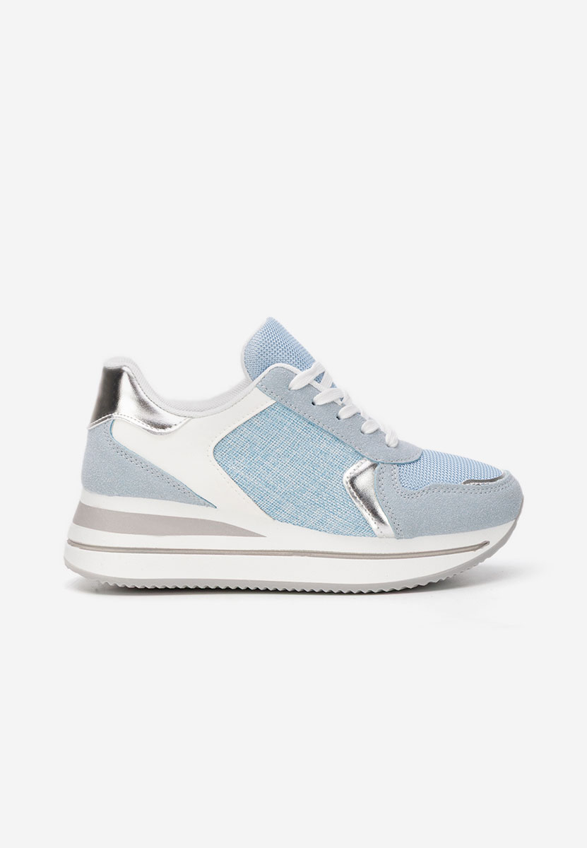 Sneakers con plateau Sidnei blu