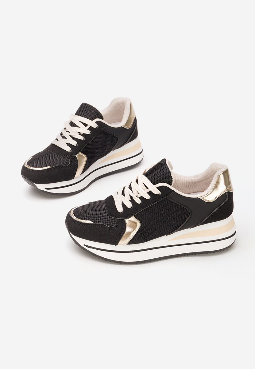 Sneakers con plateau Sidnei nero