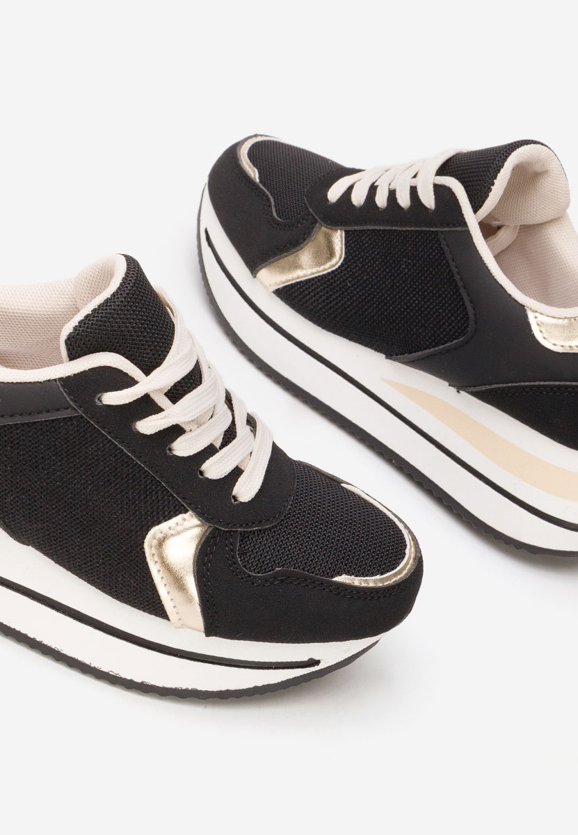 Sneakers con plateau Sidnei nero