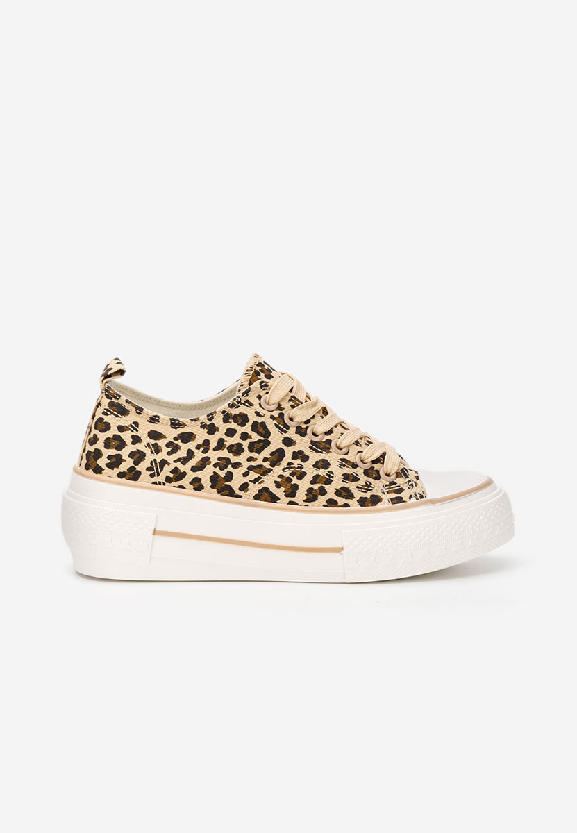 Scarpe da ginnastica con piattaforma Antio animal print Scarpe da ginnastica con piattaforma Antio animal print