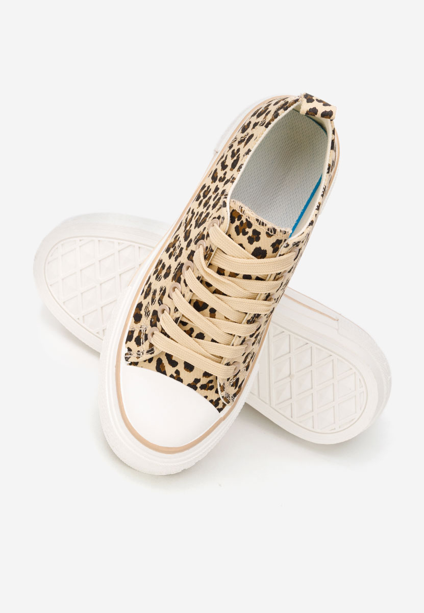 Scarpe da ginnastica con piattaforma Antio animal print Scarpe da ginnastica con piattaforma Antio animal print