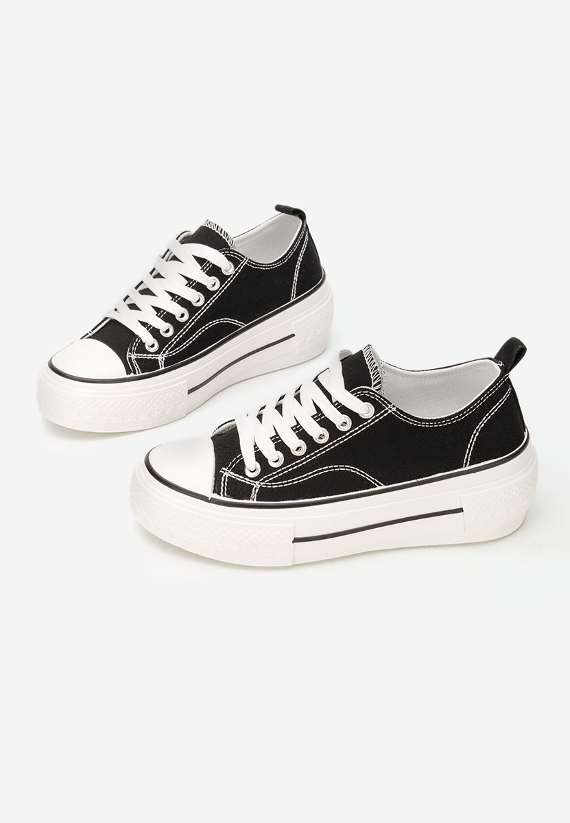 Scarpe da ginnastica con piattaforma Antio nero