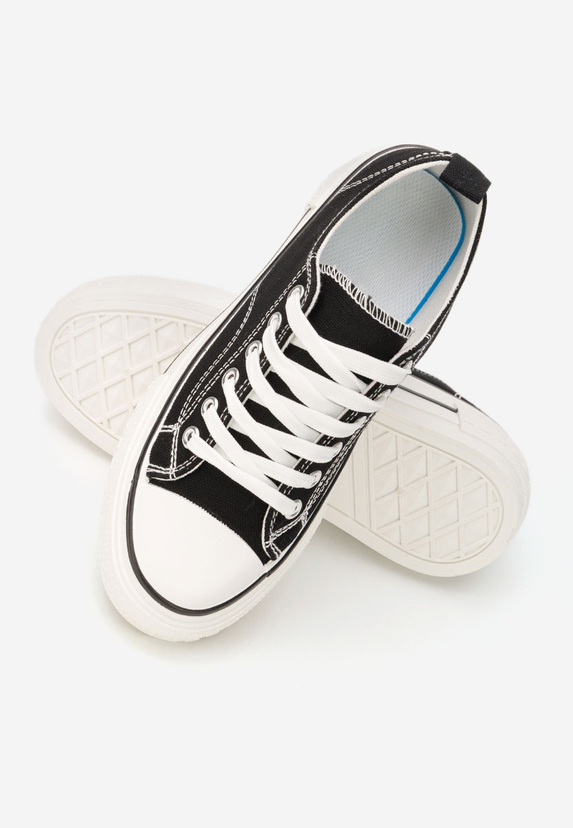 Scarpe da ginnastica con piattaforma Antio nero