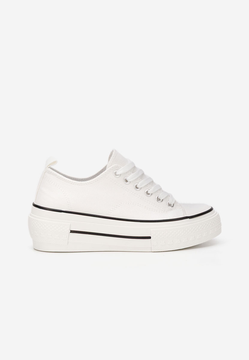 Scarpe da ginnastica con piattaforma Antio bianchi