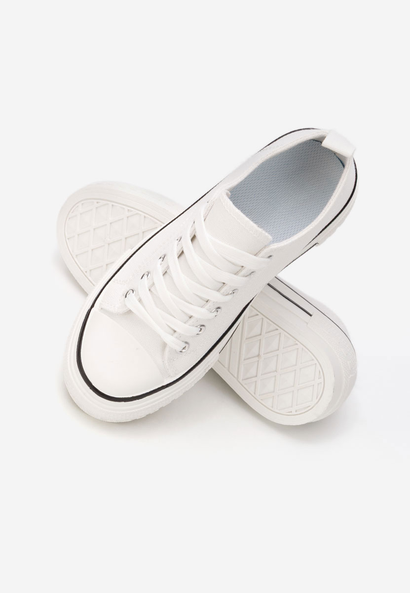 Scarpe da ginnastica con piattaforma Antio bianchi