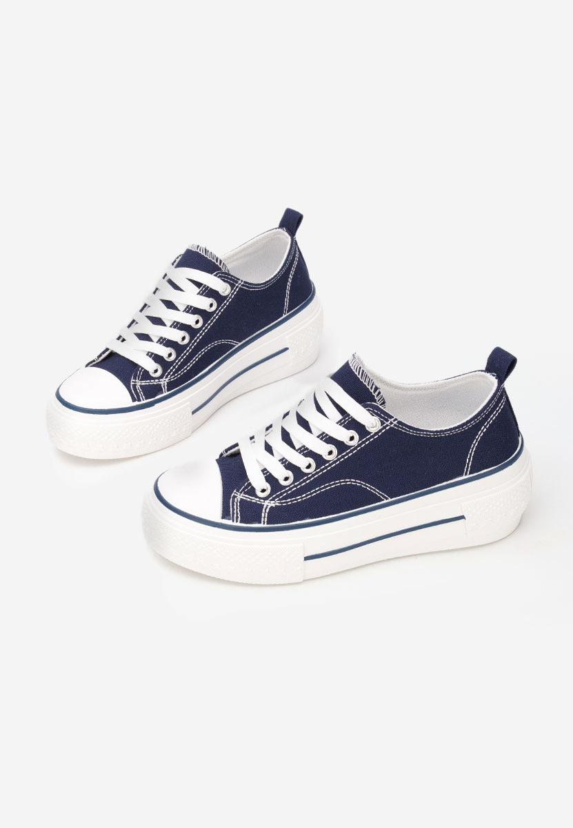 Scarpe da ginnastica con piattaforma Antio blu