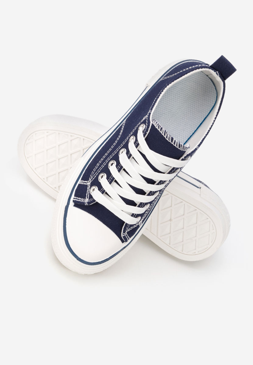 Scarpe da ginnastica con piattaforma Antio blu