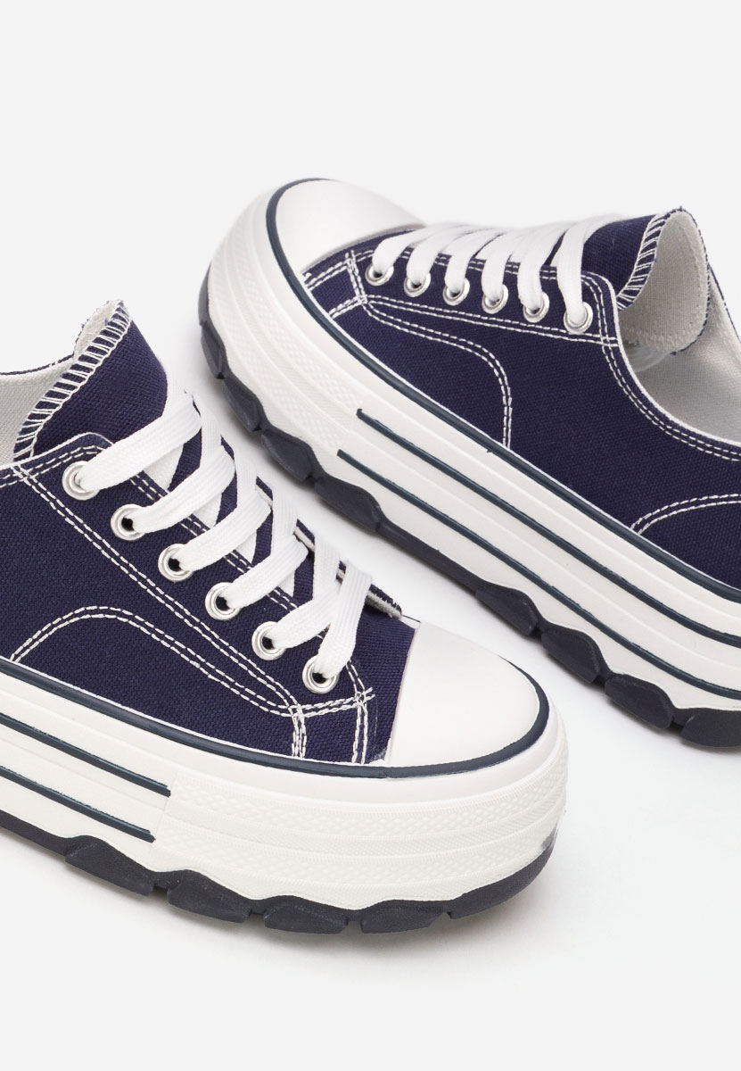 Scarpe da ginnastica con piattaforma Zenoria blu marine Scarpe da ginnastica con piattaforma Zenoria blu marine