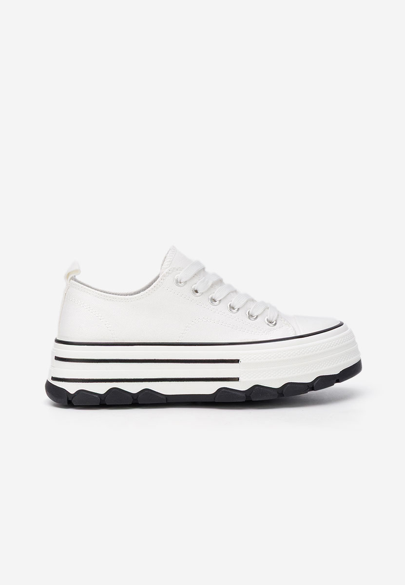 Scarpe da ginnastica con piattaforma Zenoria bianchi