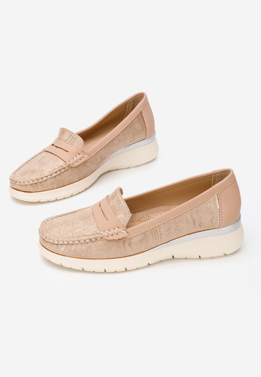 Mocassini da donna Martinea oro