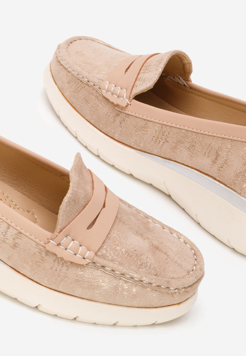 Mocassini da donna Martinea oro